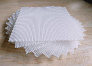Gecanneleerde Plastic Stuwmateriaalbladen voor de Verpakking van Zonnesiliciumwafeltjes van Photovoltaic Cellen
